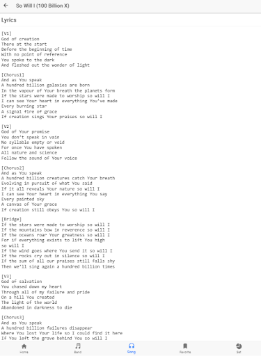 GraceLyrics Screen 3