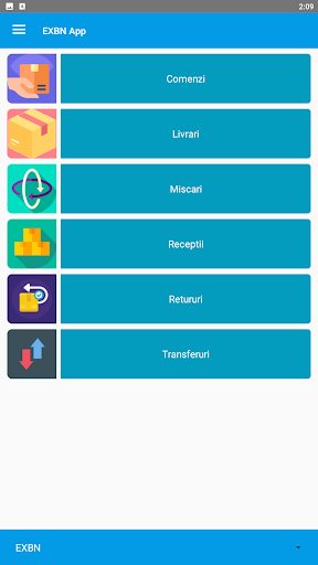 EXBN App Screen 2