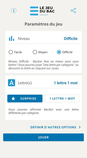 Le Jeu du Bac, comme avant ! Screen 2