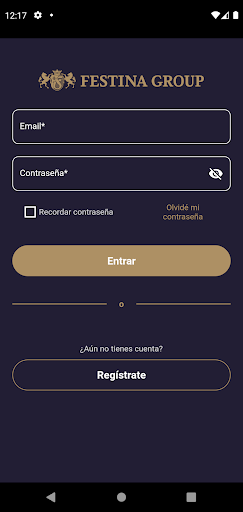 Android application Festina e-learning screenshort