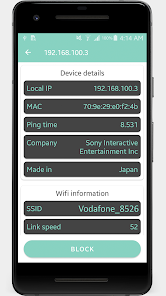 Captura de Pantalla 2 Wifi ladrónsScanner - ¿Quién e android