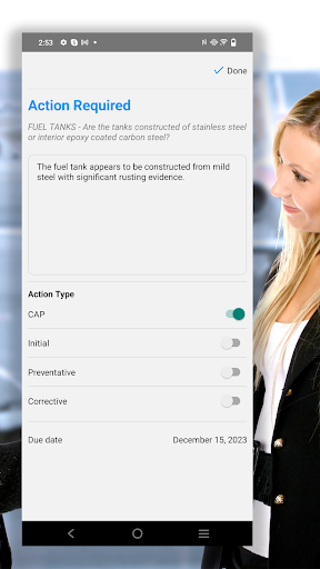 SERA Checklist Screen 3