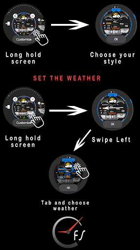 FSW204 WATCHFACE Screenshot 4 - AppWisp.com