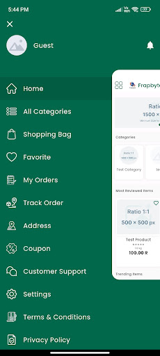 Frapbyte Ecommerce I User