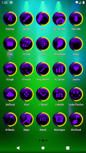 Purple Icon Pack Style 7 Screenshot 3 - AppWisp.com