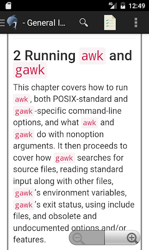 Gawk Reference Guide Screen 2