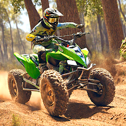 Ikonas attēls “Four Wheeler MX ATV Quad Bike”