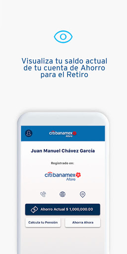 AforeMóvil Citibanamex Screen 2