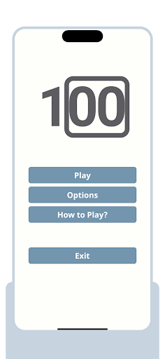 Android application Square100! screenshort