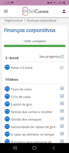 BellCursos Screen 3