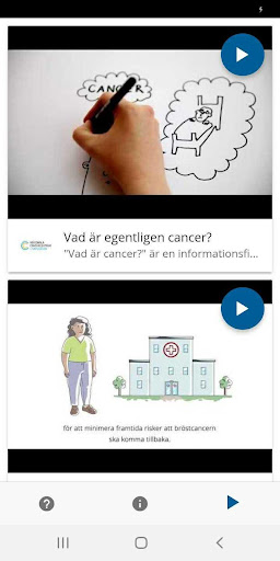 Min Strålbehandling Screen 3