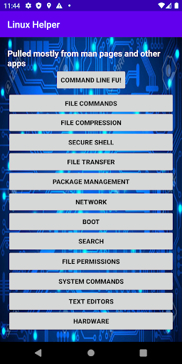 Linux Mobile Cheat Sheet Screenshot 2 - AppWisp.com