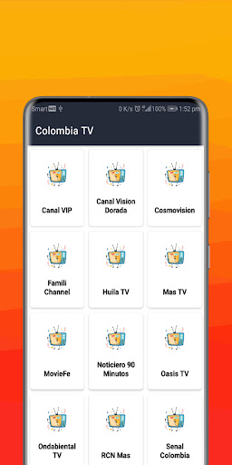 Colombia TV Online Screen 2