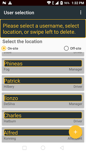 Android application Fuel Record App screenshort