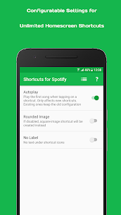 Mga Playlist Shortcut para sa Spotify APK (Bayad) 2