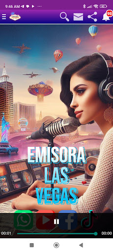 Emisora Las Vegas Screen 3