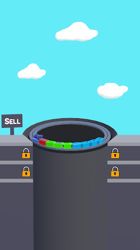 Android application Merge Train Tycoon screenshort