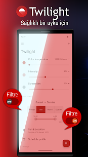 Twilight: Mavi ışık filtresi Screenshot