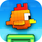 Flying Bird 3D - tap to flap icon