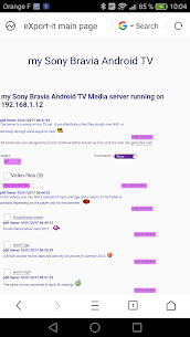 eXport-it UPnP Client/Server 1.9.7 Apk 1