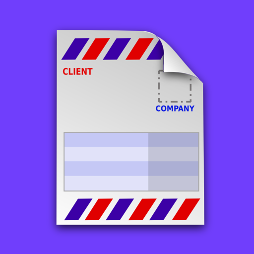 Commercial Invoice Pro Header - AppWisp.com
