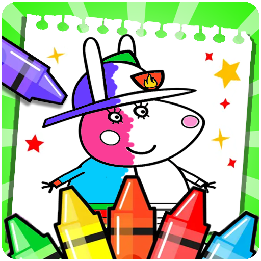 Desenho da Peppa Pig Pinturas Como Pintar online Porquinha rosa Jogo Desenho  da peppa e george 