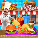 Fast Food Shop Business: Fun Shopping & Cooking icon