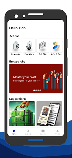 360isJOBS Screen 2