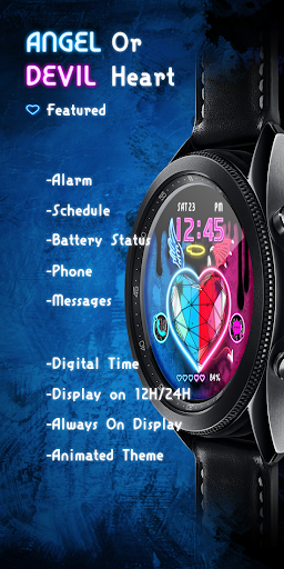 Angel Or Devil Heart_Watchface Screen 2