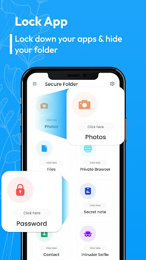 Android application Secure Folder : Secure Vault screenshort