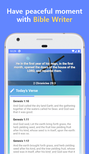 Bible Writer - Daily KJV Bible Screen 2