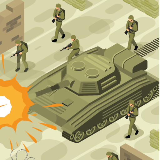 Tank Gun Run 3D - Tank Game