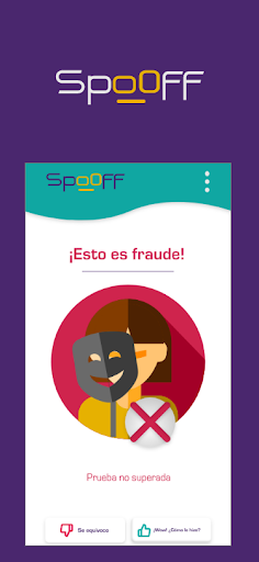 Android application Spooff screenshort