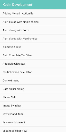 Android App Development Using Screen 3