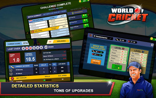 Code Triche World of Cricket : Real Championship 2021 APK MOD (Astuce) screenshots 4