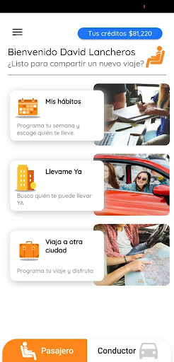 Android application iLiKKO - Movilidad colaborati screenshort