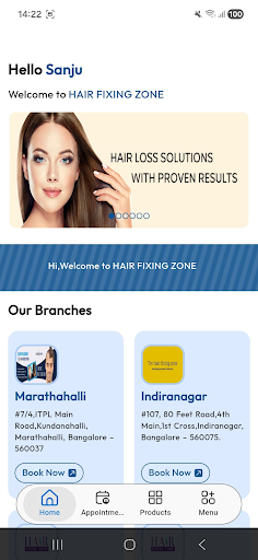App screenshot
