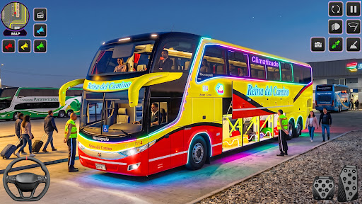 Highway Bus Driving games 3d screenshot