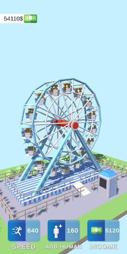 Ferris Wheel Clicker Lunapark Screen 2