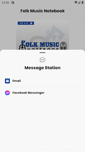 Folk Music Notebook Screen 3