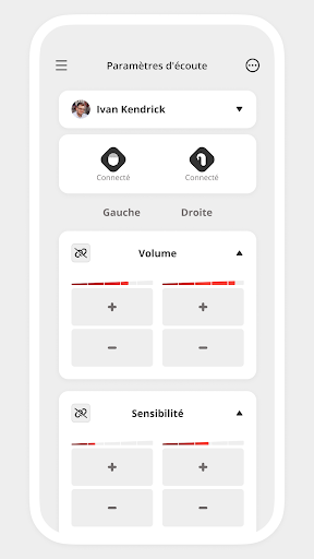Aperçu de l'application