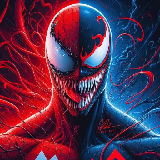 Spider Venom Stickers for GB logo