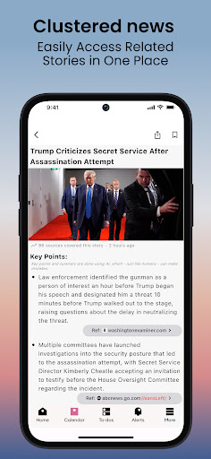 AI News Summaries: LetMeKnow Screen 2