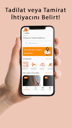 Android application e-tadilat screenshort