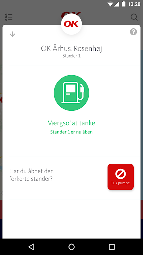 OK Tank og Betal – Erhverv Screen 2