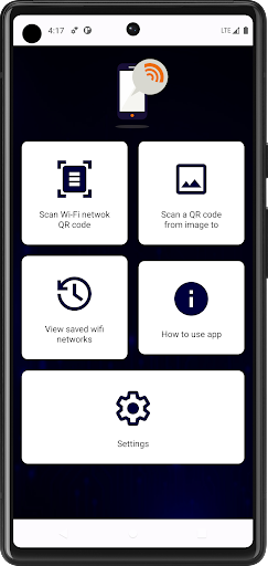 Wifi QR Code Scanner Screen 2