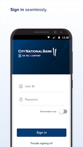City National Bank App Screen 3