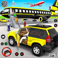 Летящий желтый кабина город Такси Вождение Игры