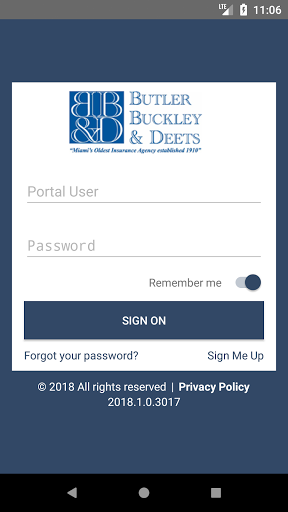 Android application Butler, Buckley & Deets Online screenshort