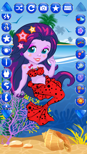 My Pony Mermaid Dress Up Game screenshot 3